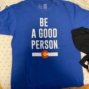 2x Be A Good Person Colorado Denver shirt